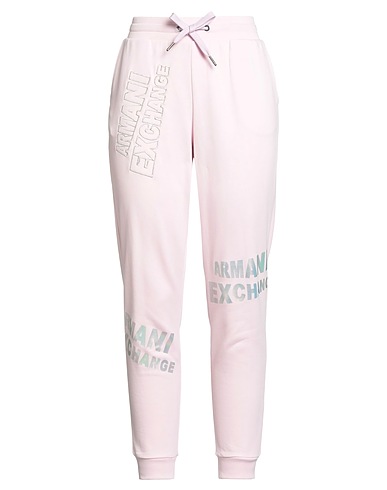 ARMANI EXCHANGE Pantalone Rosa chiaro 100% Cotone, Elastan