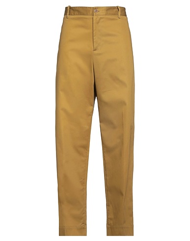 MAISON KITSUNÉ パンツ ミリタリーグリーン コットン 100%