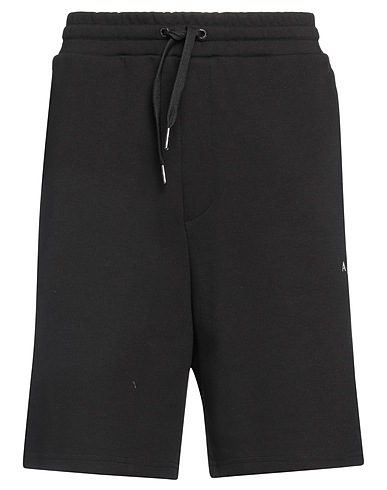 ARMANI EXCHANGE Shorts & Bermuda Black 59% Cotton, 41% Polyester