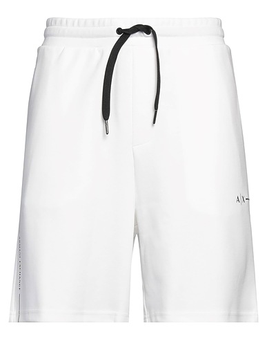 ARMANI EXCHANGE Shorts & Bermuda White 59% Cotton, 41% Polyester