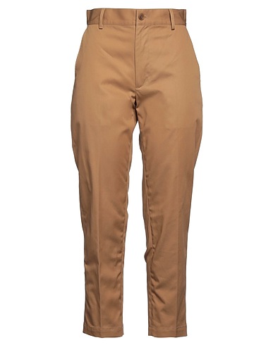 MAISON KITSUNÉ Pantalone Cammello 100% Cotone
