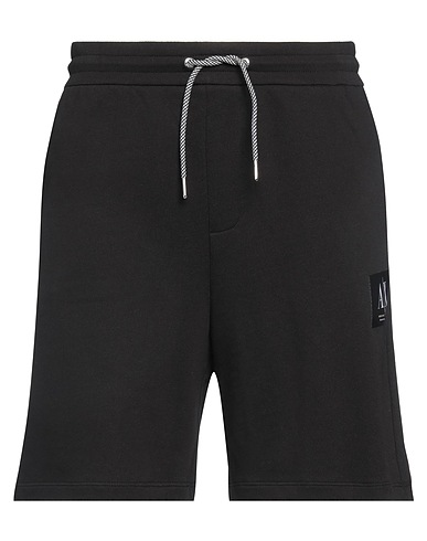 ARMANI EXCHANGE Shorts & Bermuda Black 100% Cotton