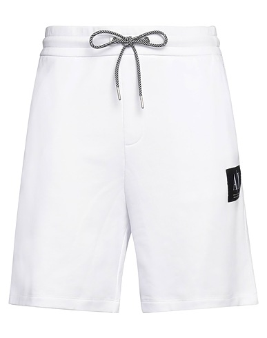 ARMANI EXCHANGE Shorts & Bermuda Bianco 100% Cotone