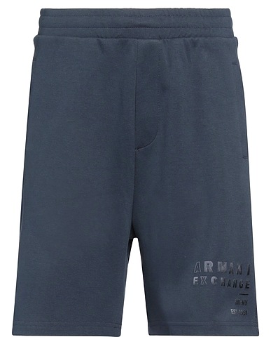 ARMANI EXCHANGE Shorts & Bermuda Blu navy 85% Cotone, 15% Poliestere