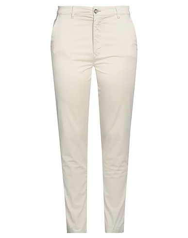 GAS BOTTOMWEAR Ivory 98% Cotton, 2% Elastane