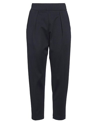 SEVENTY VENEZIA Casual pants Midnight blue 65% Viscose, 30% Polyamide, 5% Elastane