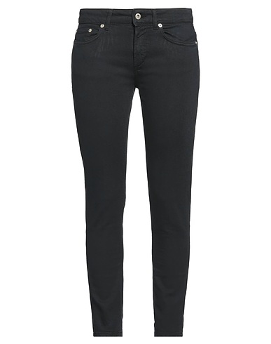 DONDUP Denim pants Black 98% Cotton, 2% Elastane