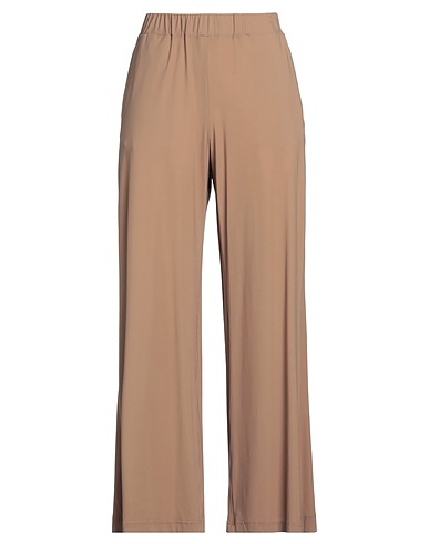 CENTO X CENTO Casual pants Light brown 73% Polyamide, 27% Elastane