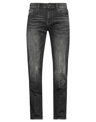 ARMANI EXCHANGE Denim trousers Black 99% Cotton, 1% Elastane