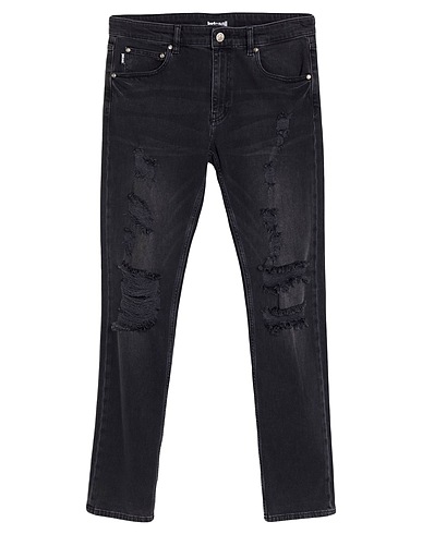 JUST CAVALLI Denim pants Black 99% Cotton, 1% Elastane