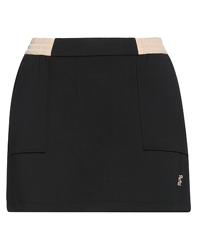 LIUREGALI Mini skirt Black 60% Nylon, 35% Modal, 5% Elastane