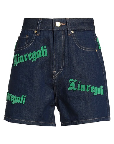 LIUREGALI Denim shorts BLU 100% Cotton