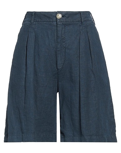 MAISON HOTEL Shorts & Bermuda Blu navy 100% Lino