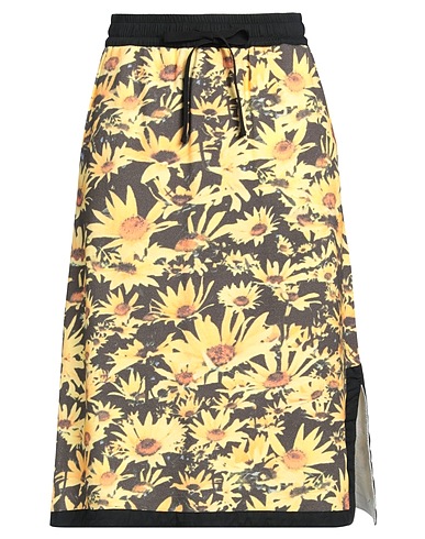JIL SANDER+ Midi skirt Marigold 100% Cotton