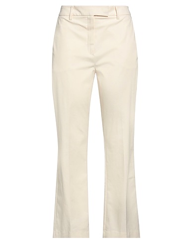 BEATRICE .B Casual pants Cream 98% Cotton, 2% Elastane