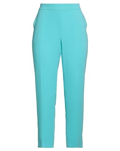 MAISON COMMON Pantalone Turchese 65% Triacetato, 35% Poliestere