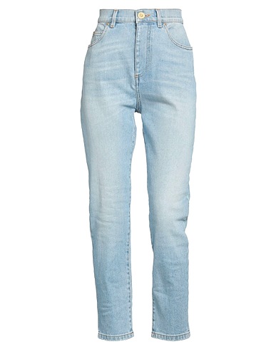 BALMAIN Denim pants Blue 98% Cotton, 2% Elastane