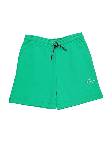 LES COYOTES DE PARIS Shorts & Bermuda Verde 65% Cotone organico, 35% Cotone