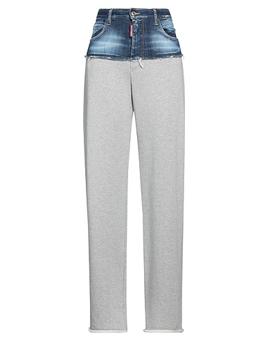 DSQUARED2 Casual trouser Blue 100% Cotton, Elastane