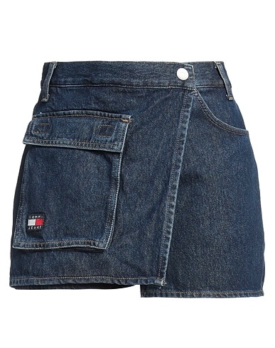 TOMMY JEANS Denim shorts Blue 100% Recycled cotton