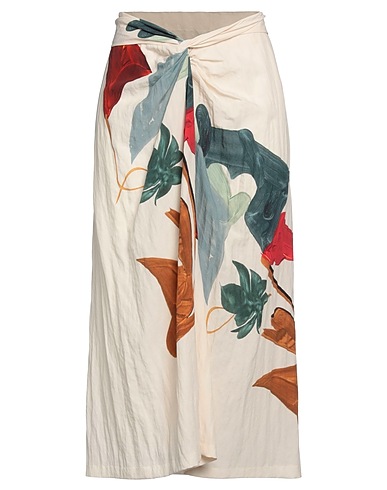 VINCE. Long skirt Beige 91% Tencel™, 9% Nylon