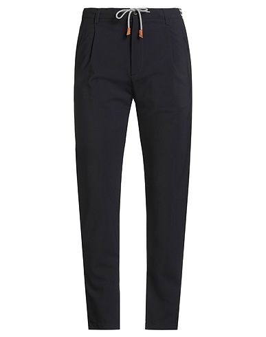 ELEVENTY Casual pants Midnight blue 96% Wool, 4% Elastane