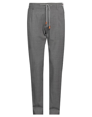 ELEVENTY Casual trouser Grey 96% Wool, 4% Elastane
