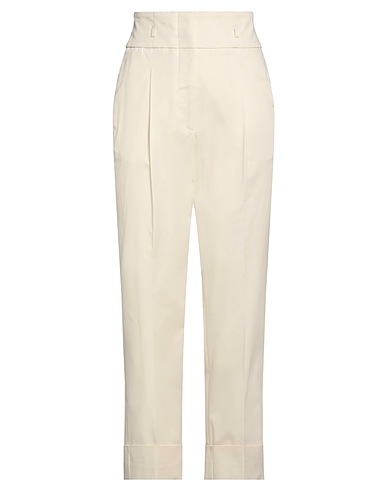 PESERICO Casual trouser EASY Beige 97% Cotton, 3% Elastane