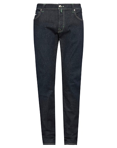 TRAMAROSSA Denim pants Blue 91% Cotton, 5% Polyester, 4% Elastic fibres