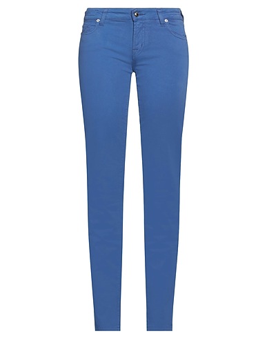 JACOB COHЁN Casual trouser Blue 97% Cotton, 3% Elastane