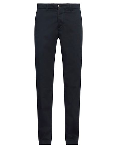 LIU •JO MAN Casual trouser Navy blue 98% Cotton, 2% Elastane