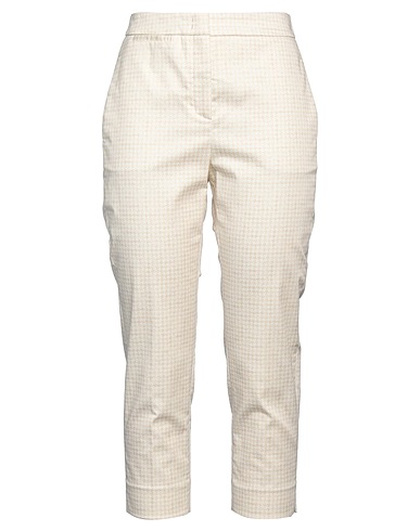 PESERICO Casual trouser Beige 97% Cotton, 3% Elastane