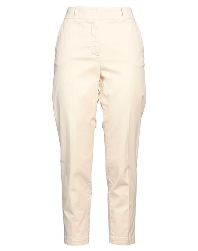 PESERICO Casual pants EASY Beige 97% Cotton, 3% Elastane