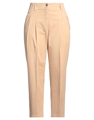 PESERICO Casual pants Sand 97% Cotton, 3% Elastane