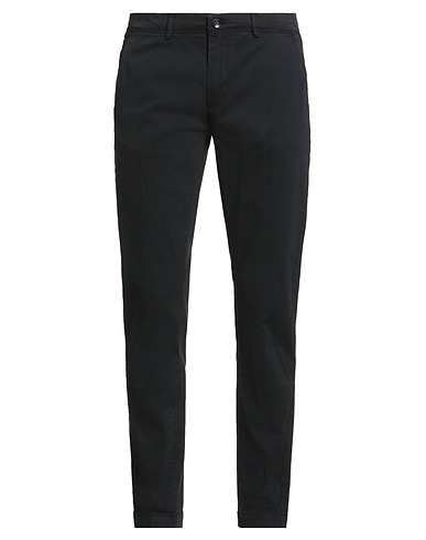 OFFICINA 36 Casual trouser Black 97% Cotton, 3% Elastane
