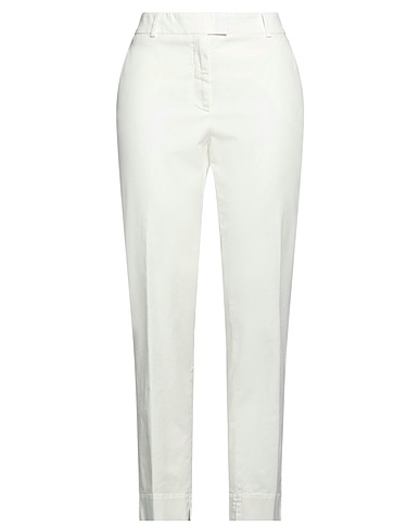 PESERICO Pantalone EASY Off white 97% Cotone, 3% Elastan