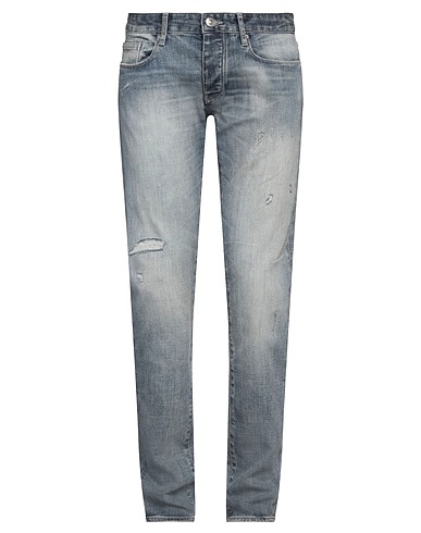 ARMANI EXCHANGE Denim pants Blue 77% Cotton, 22% Polyester, 1% Elastane