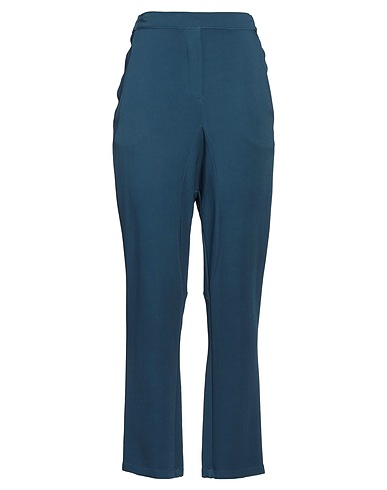 ALESSIA SANTI Casual trouser Slate blue 94% Viscose, 6% Elastane