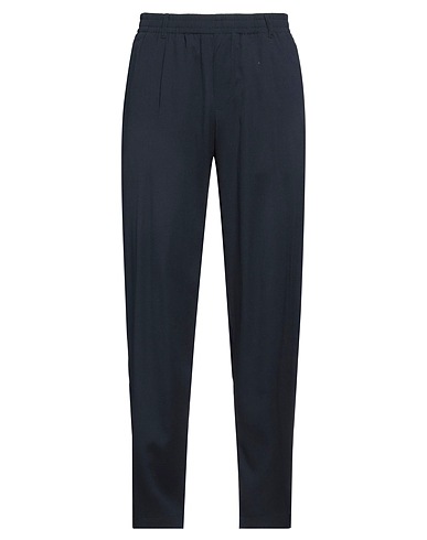 ARMANI EXCHANGE Casual trouser Navy blue 51% Polyester, 48% Viscose, 1% Elastane