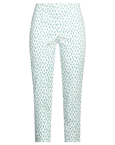 PESERICO Casual trouser White 97% Cotton, 3% Elastane