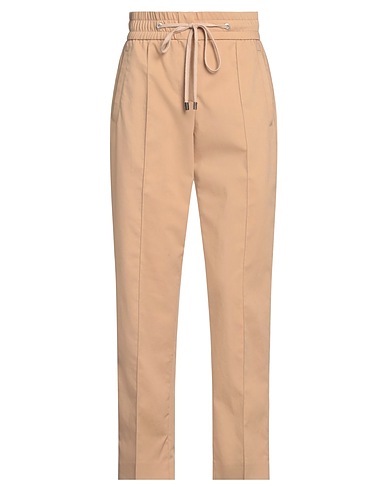 PESERICO Casual trouser Camel 63% Cotton, 32% Polyester, 5% Elastane