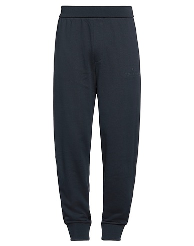 ARMANI EXCHANGE Pantalone Blu notte 100% Cotone, Poliestere, Elastan