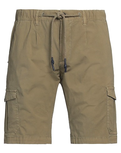 YES ZEE by ESSENZA Shorts & Bermuda JEANS Military green 97% Cotton, 3% Elastane