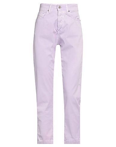 DIXIE Casual trouser Lilac 97% Cotton, 3% Elastane