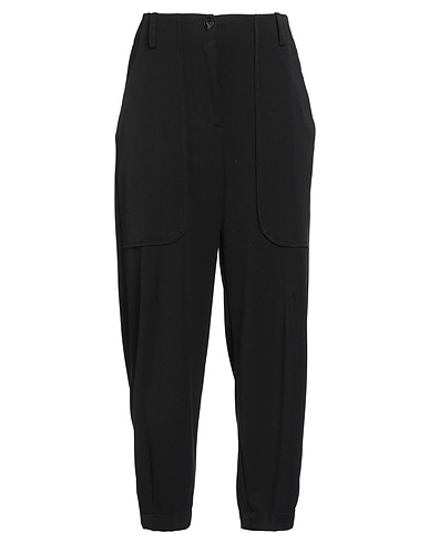 ALESSIA SANTI Pantalone Nero 63% Poliestere, 33% Viscosa, 4% Elastan