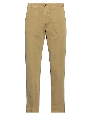 BRIGLIA 1949 Casual trouser Sage green 76% Cotton, 24% Linen