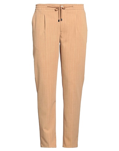 BARBATI Casual pants Camel 70% Polyester, 24% Viscose, 6% Elastane
