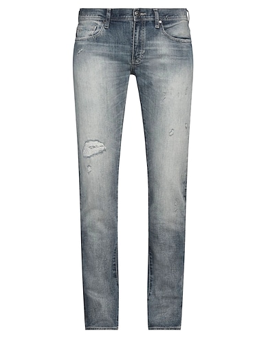 ARMANI EXCHANGE Denim trousers Blue 77% Cotton, 22% Polyester, 1% Elastane