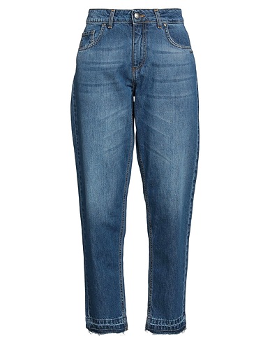 BERNA Denim pants Blue 100% Cotton