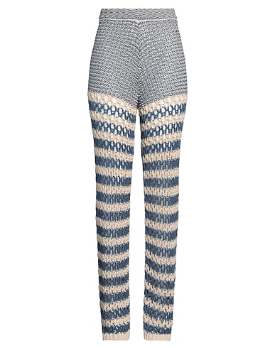 REDValentino Casual pants Pastel blue 66% Cotton, 34% Acrylic